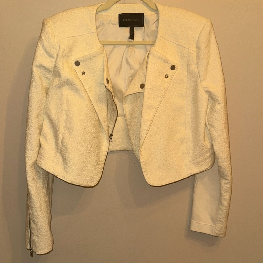 Ivory BCBG Jacket Size Large